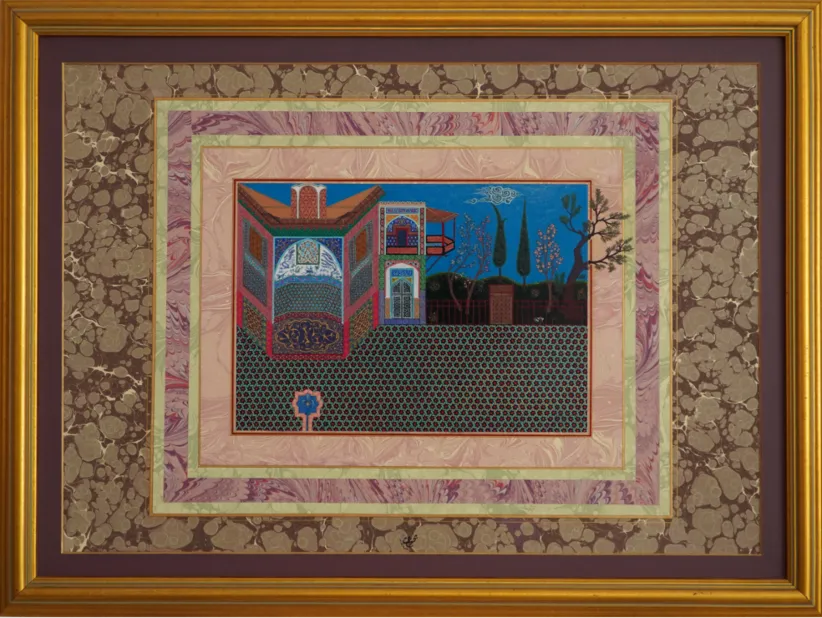Miniature Palace Scene